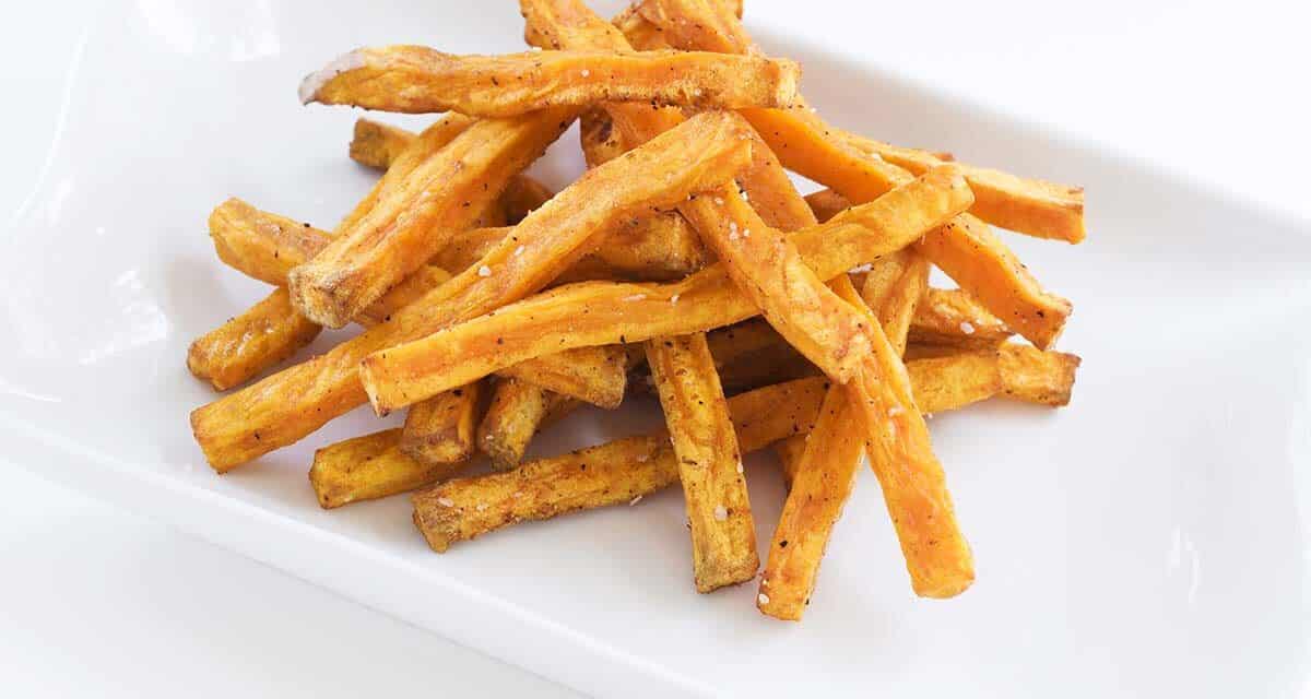 Sweet Potato Fries With Rice Flour