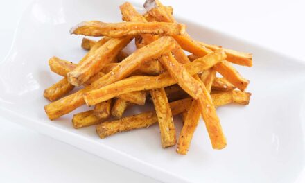 Sweet Potato Fries With Rice Flour