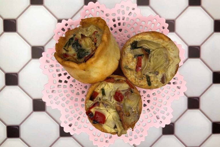mini gluten and dairy free quiche