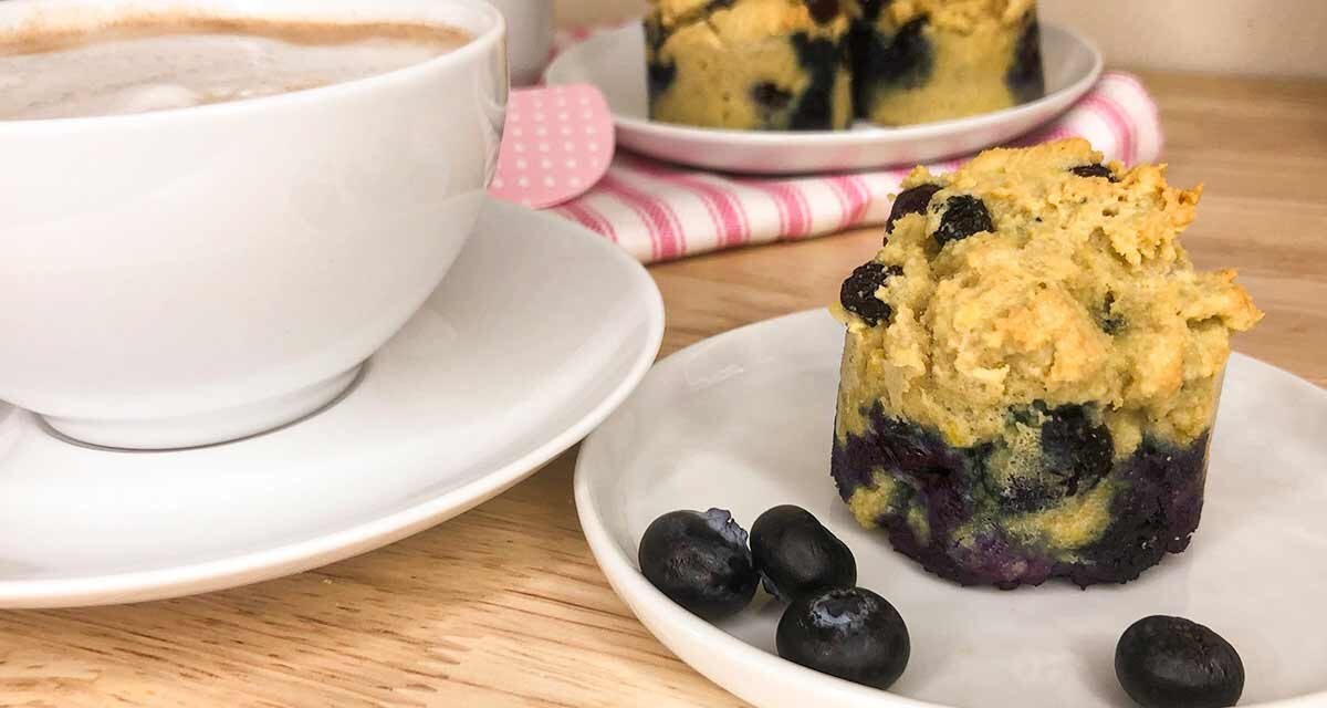 Gluten-Free Almond Flour Blueberry Muffins